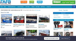 Desktop Screenshot of findafishingboat.com